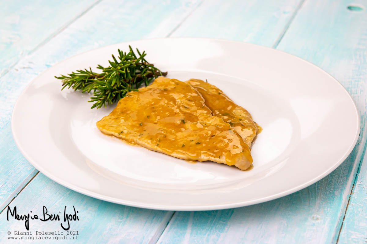 Scaloppine di vitello al marsala