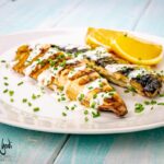 Sgombro con salsa allo yogurt