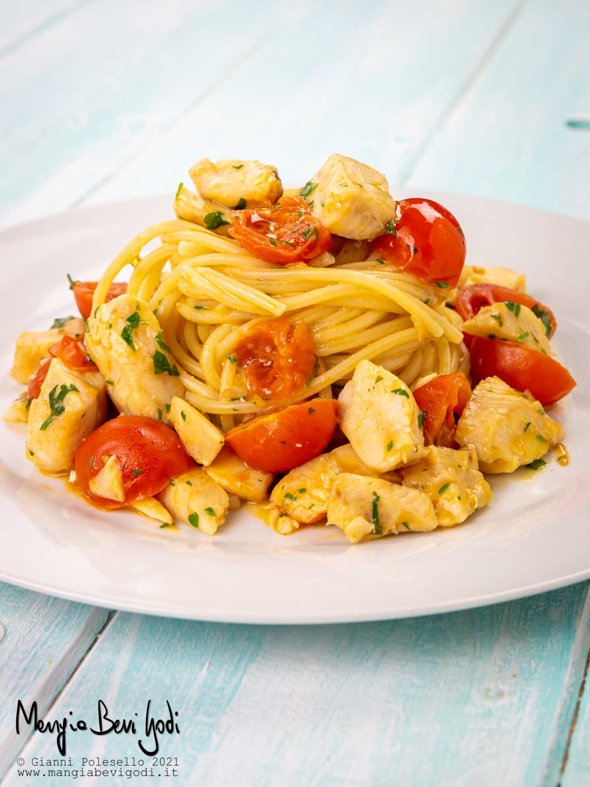 Pasta con pesce San Pietro