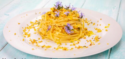 Pasta al limone e rosmarino