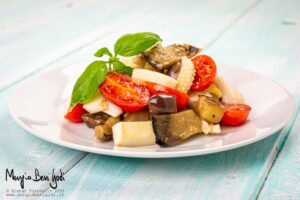 Insalata di seppie e melanzane