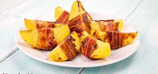 Involtini di patate e pancetta alla griglia