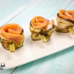 Involtini di melanzane e salmone