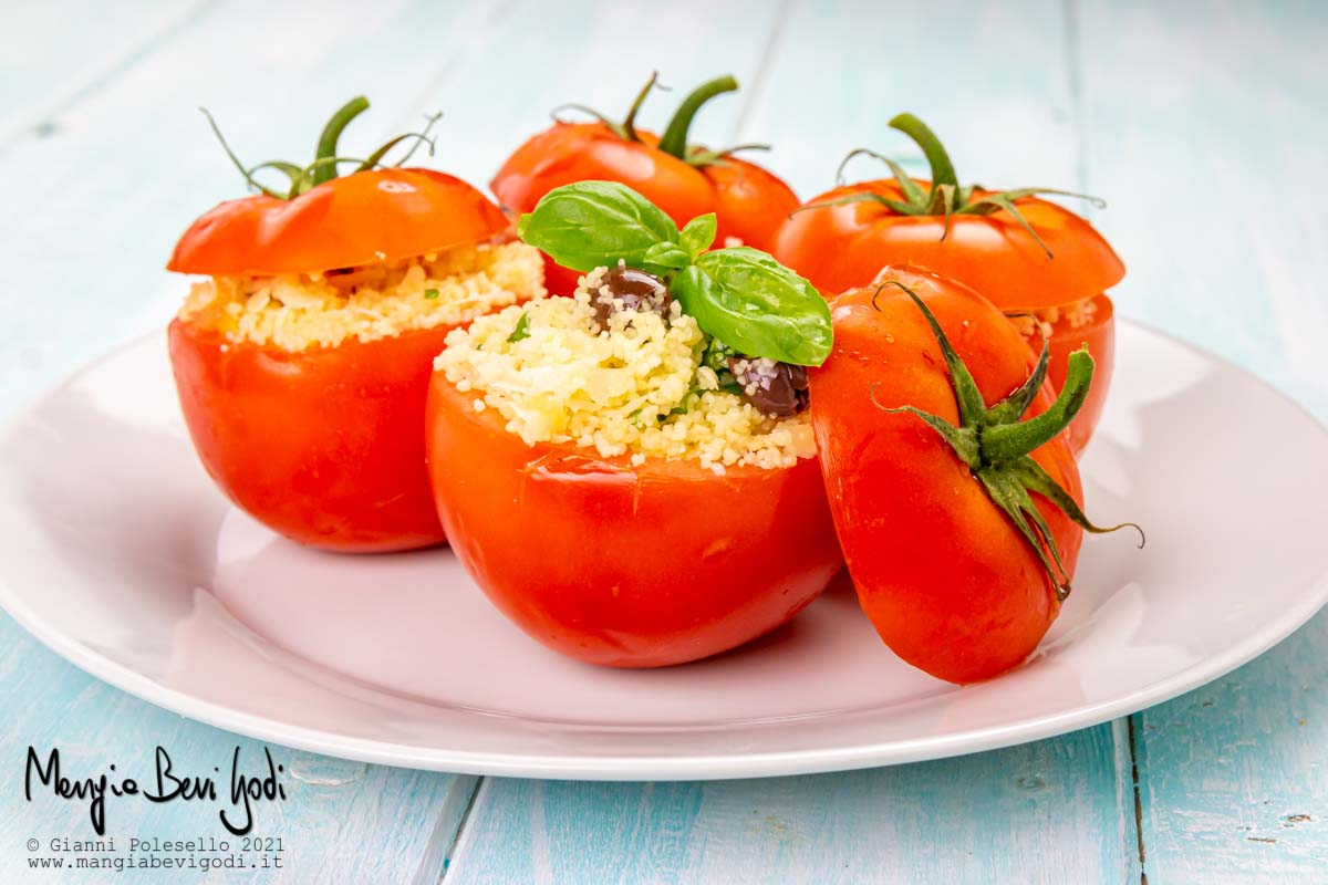 pomodori ripieni senza cottura