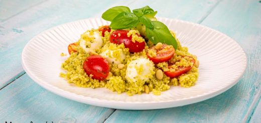 cous cous al pesto