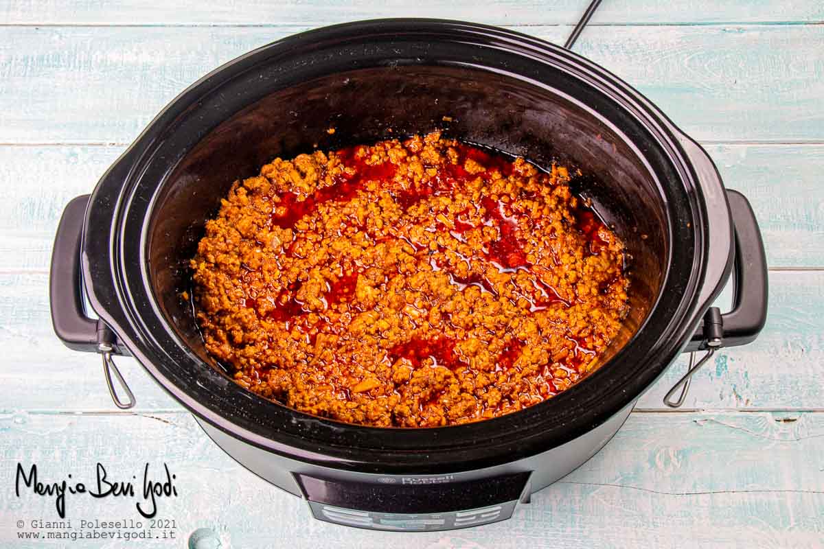 Ragù nella slow cooker