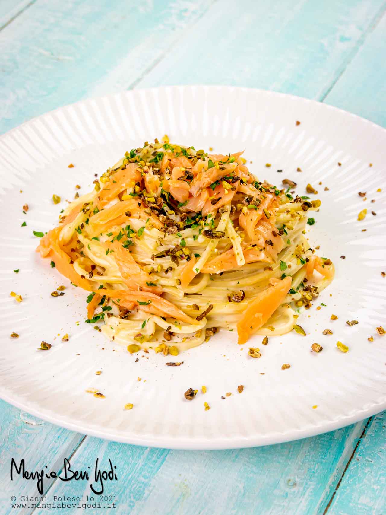 pasta al salmone e Philadelphia