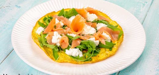 Frittata con salmone