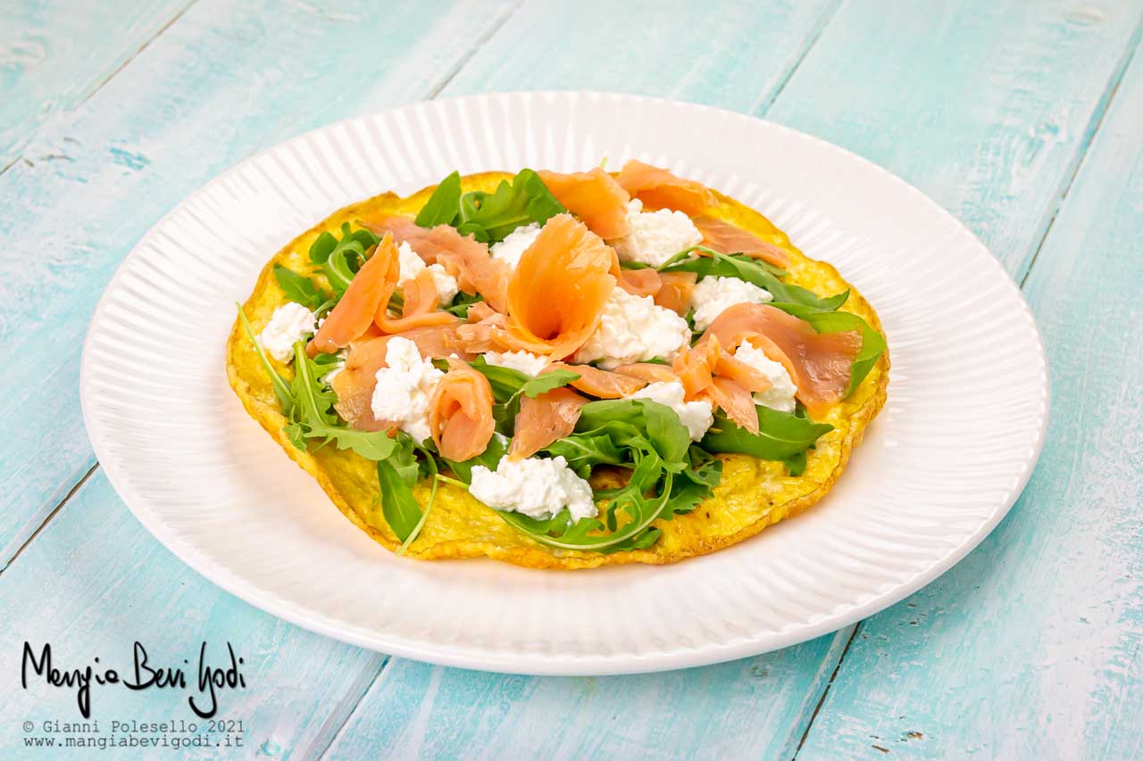 Frittata con salmone