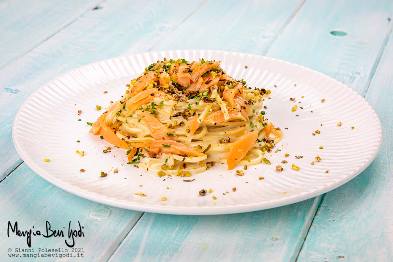 pasta al salmone e Philadelphia