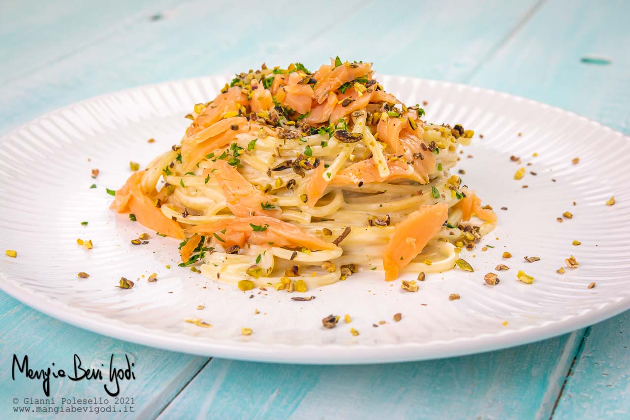 pasta al salmone e Philadelphia