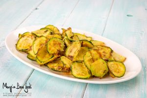chips di zucchine fritte
