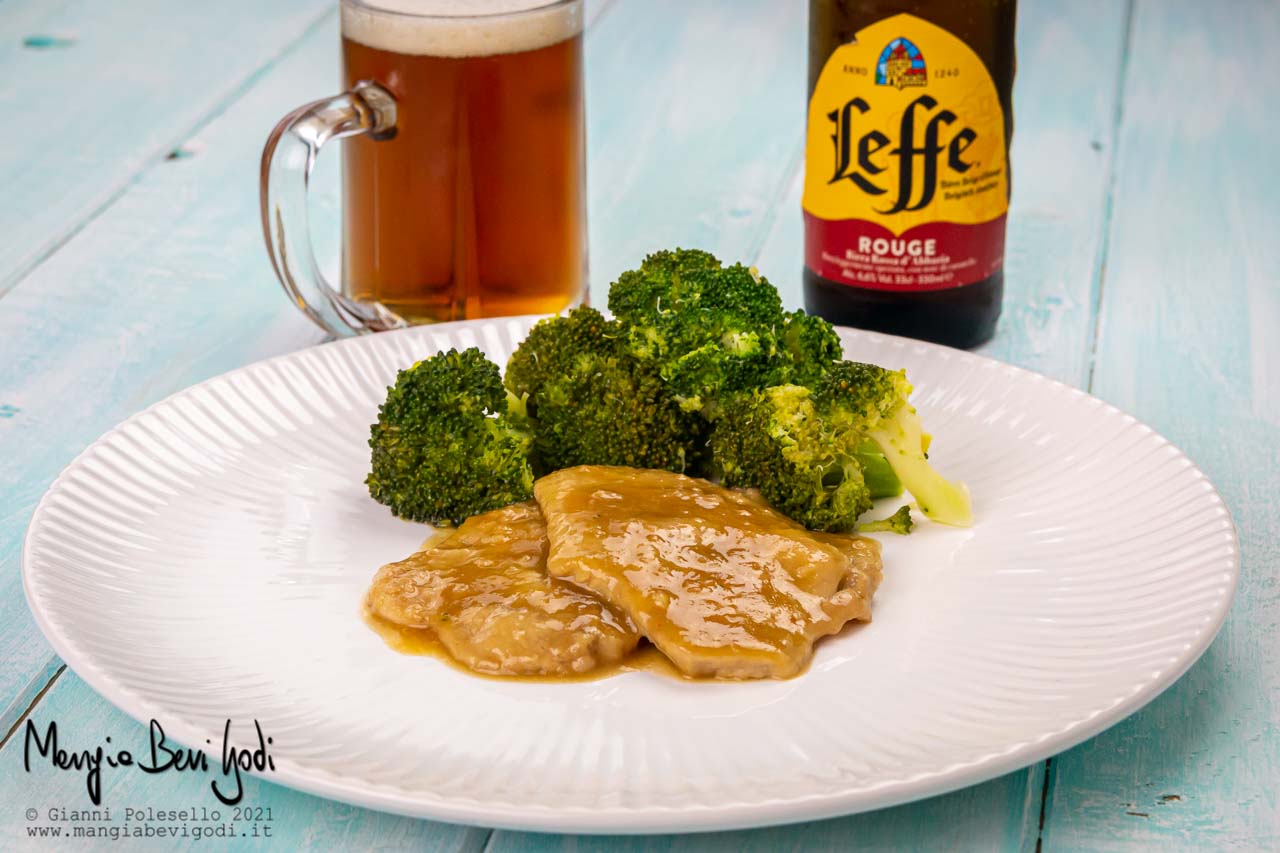 scaloppine di vitello alla birra