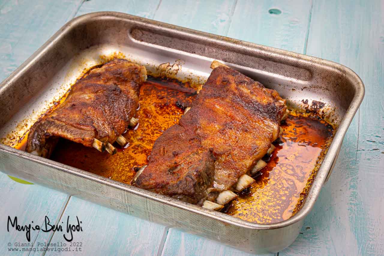 costine al forno alla paprika