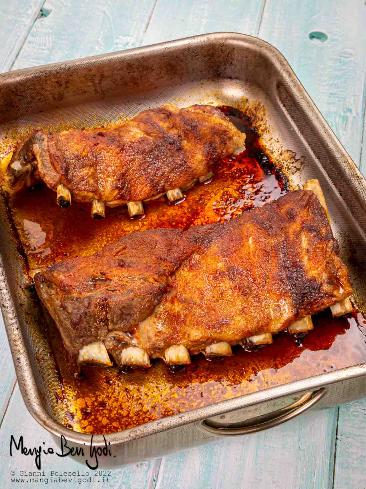 costine al forno alla paprika