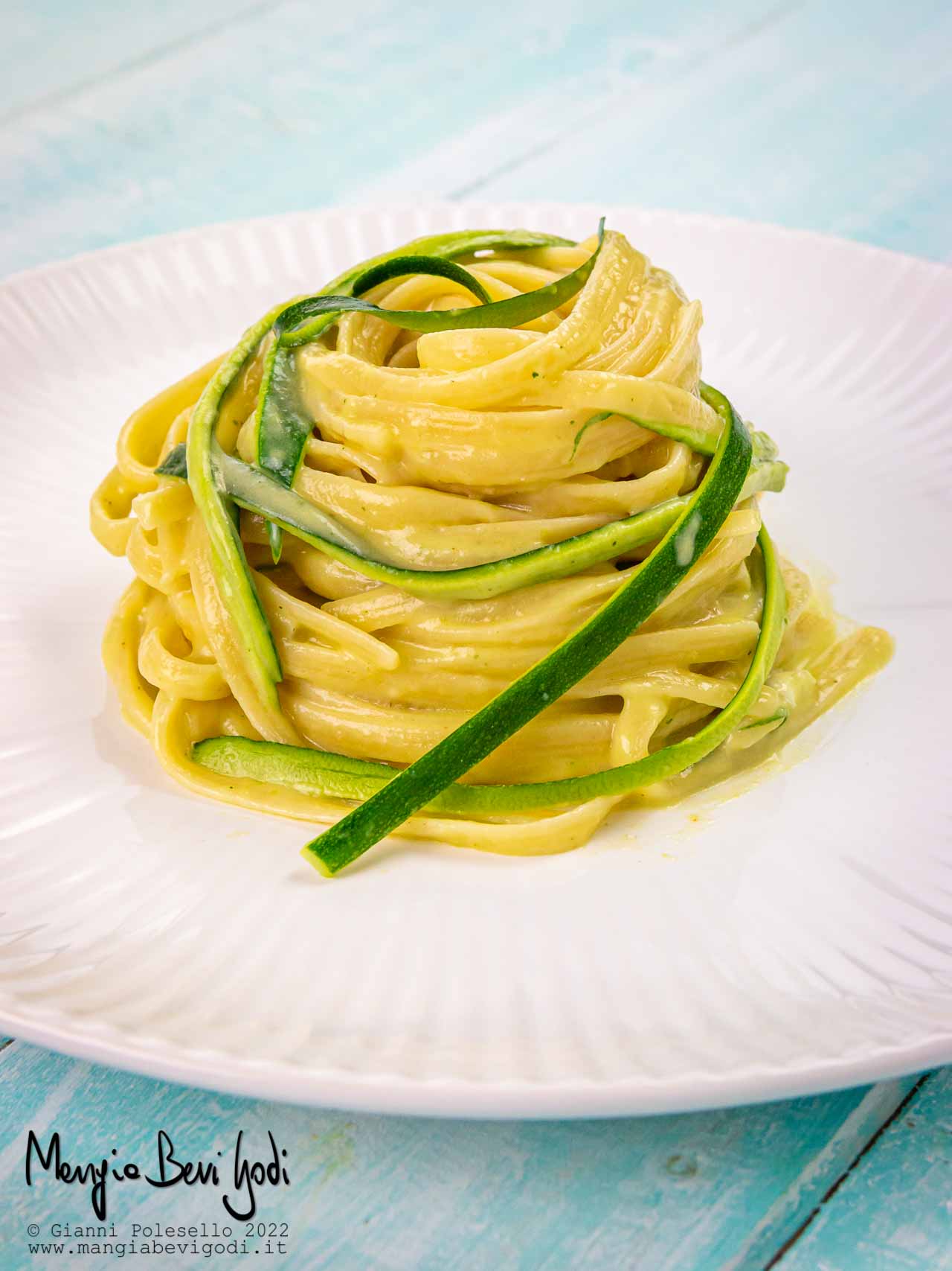 pasta zucchine e gorgonzola