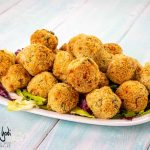 polpette di pollo nella friggitrice ad aria