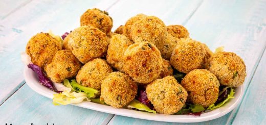 polpette di pollo nella friggitrice ad aria