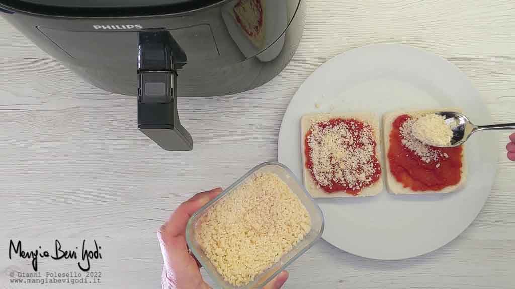 preparazione pizzette di pancarre