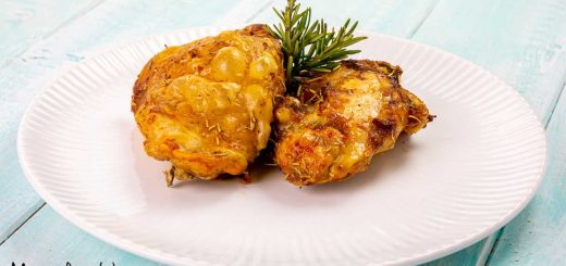 sovracosce di pollo nella friggitrice ad aria