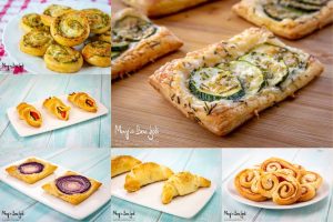 Antipasti con pasta sfoglia