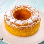 torta allo yogurt nella friggitrice ad aria