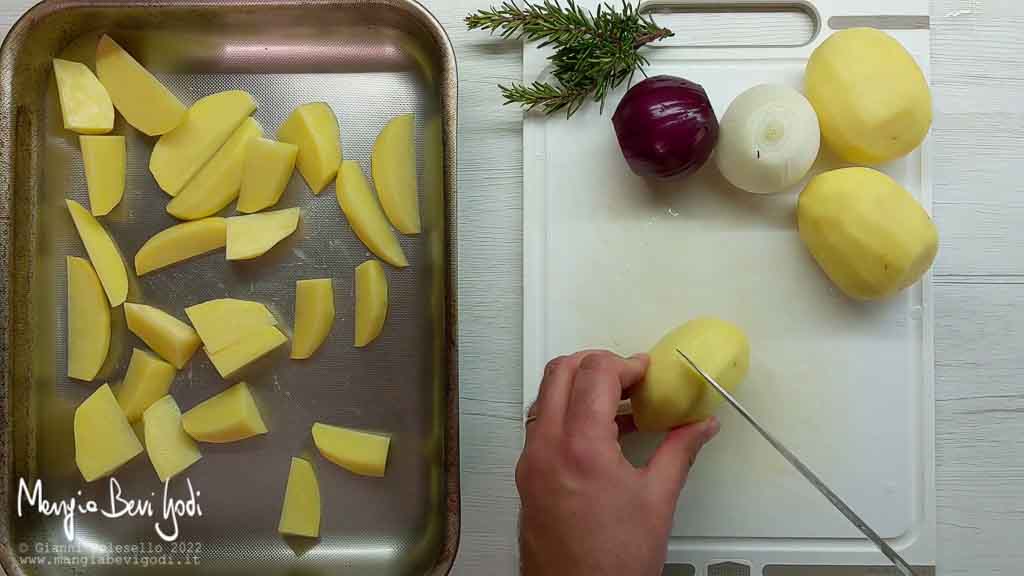 tagliare le patate