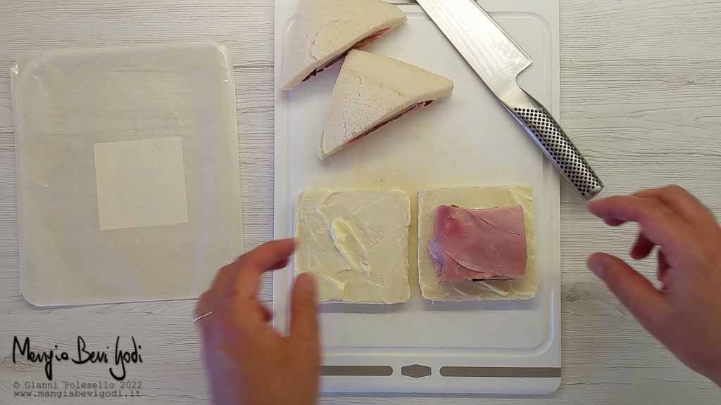 aggiungere altro prosciutto