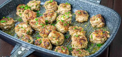 polpette di carne nel fornetto padella