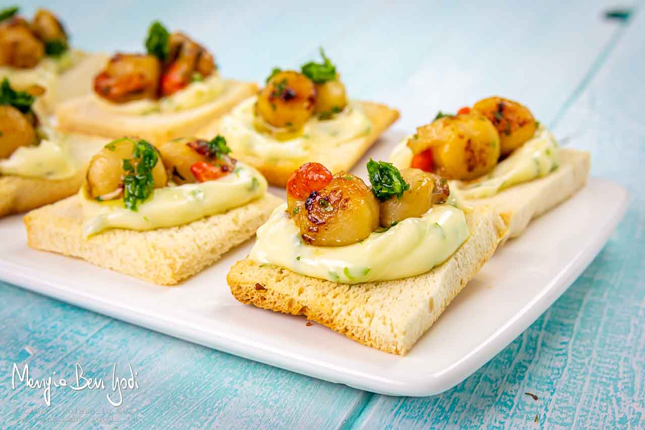 crostini con canestrelli