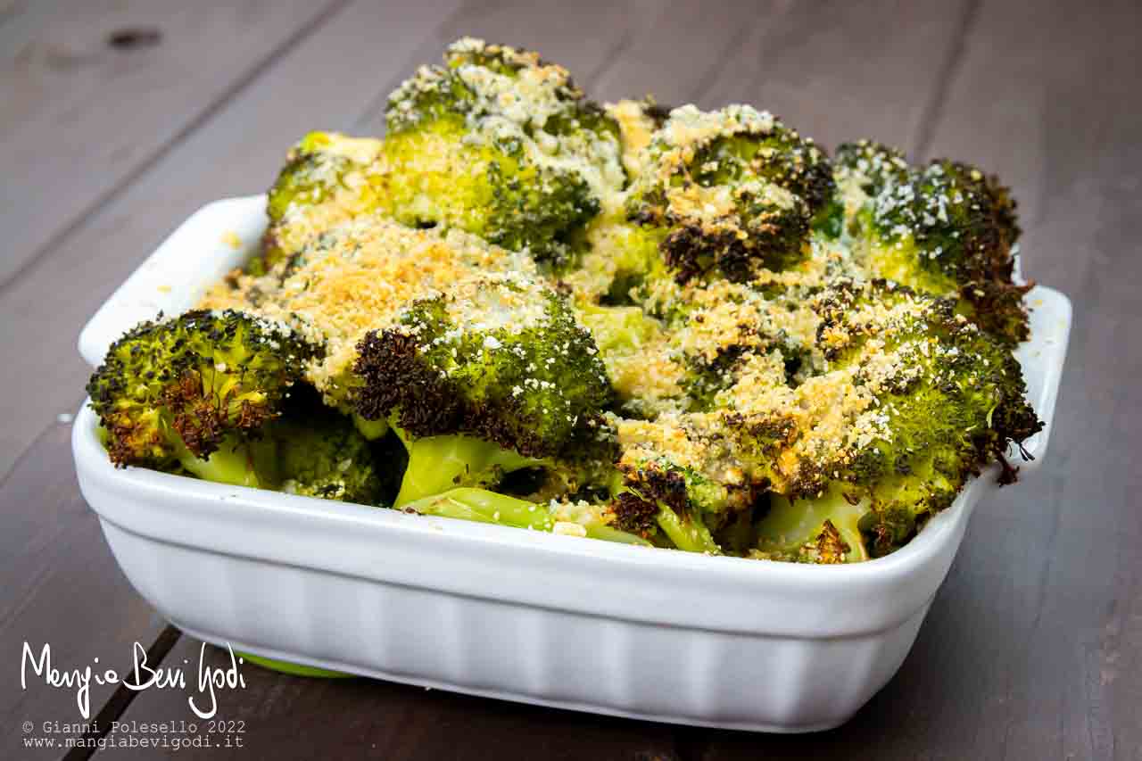 broccoli nella friggitrice ad aria