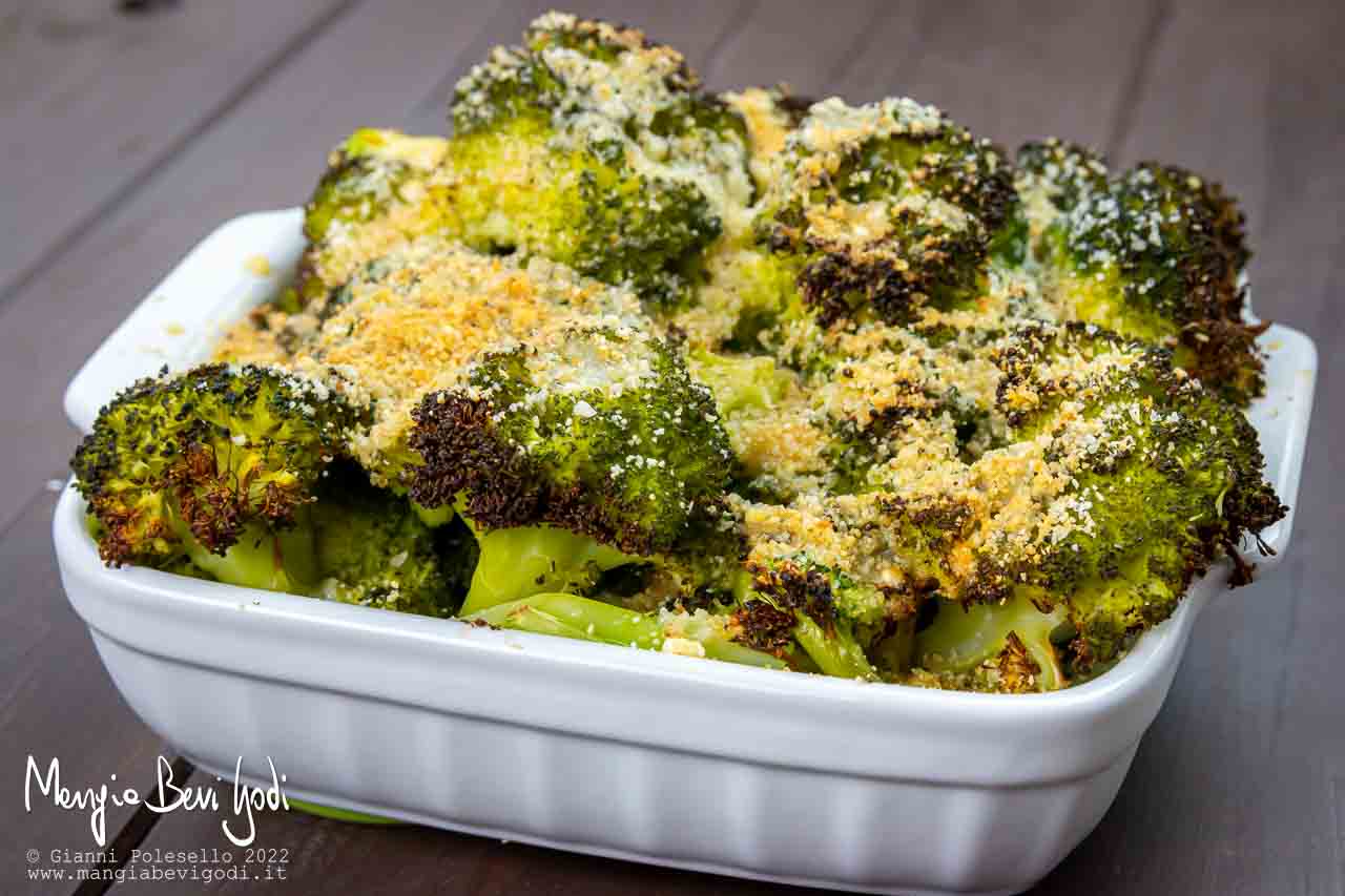 broccoli nella friggitrice ad aria