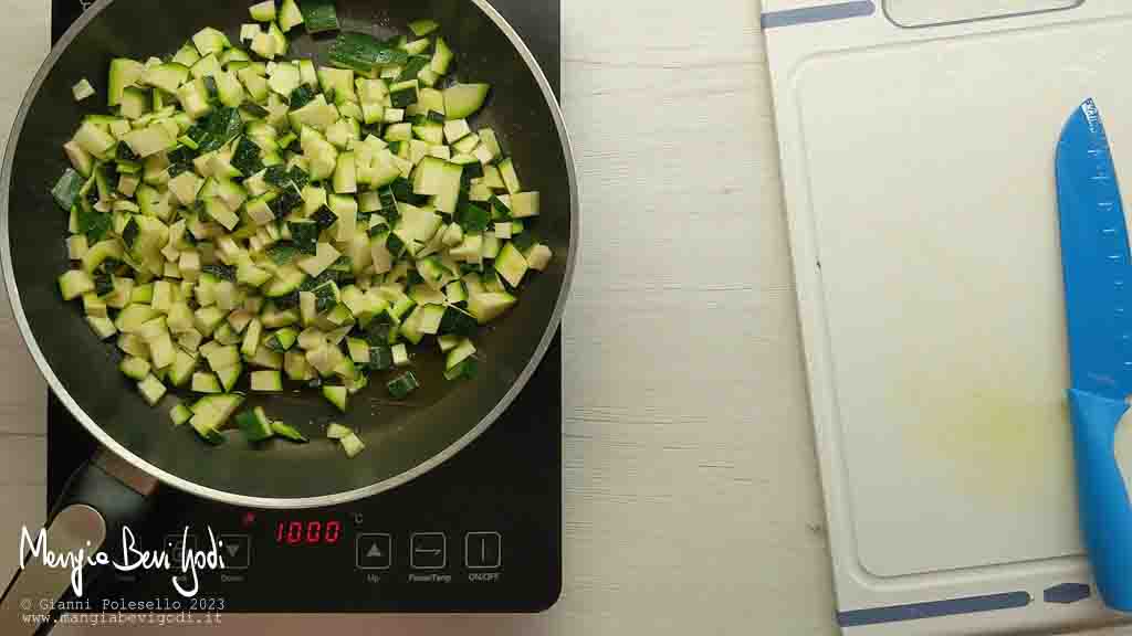 cottura zucchine in padella