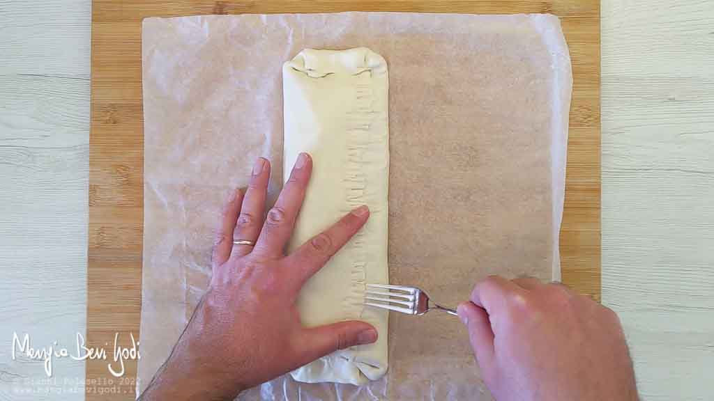 chiudere la pasta sfoglia