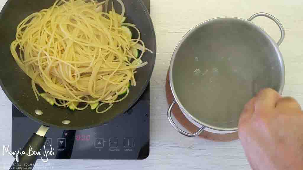 risottare la pasta