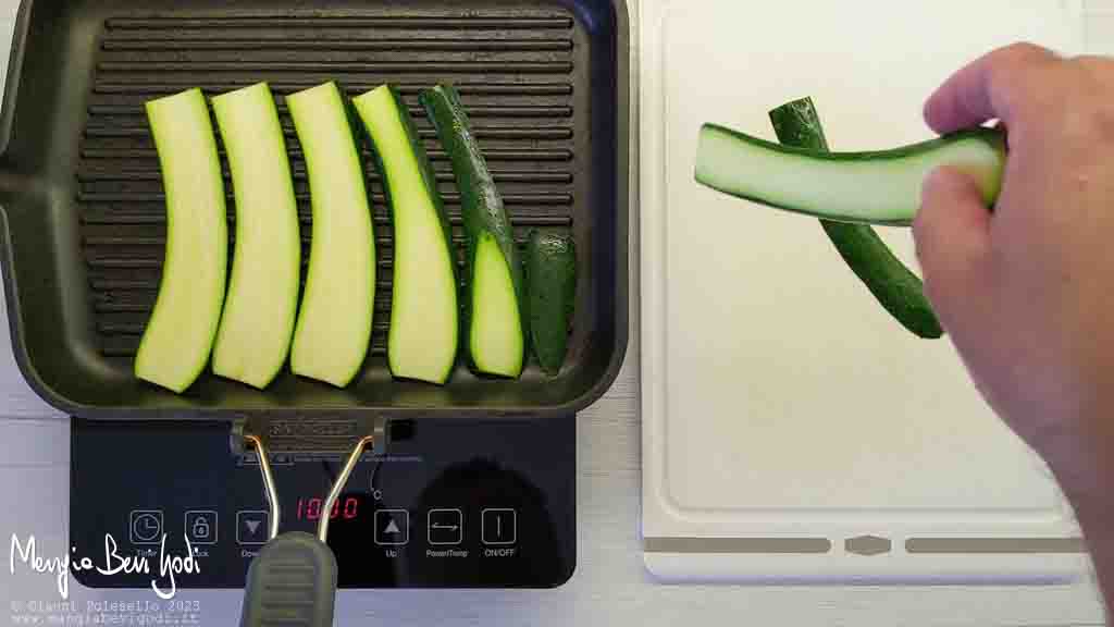 grigliare le zucchine