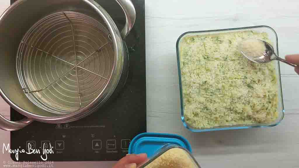 impasto nella pirofila
