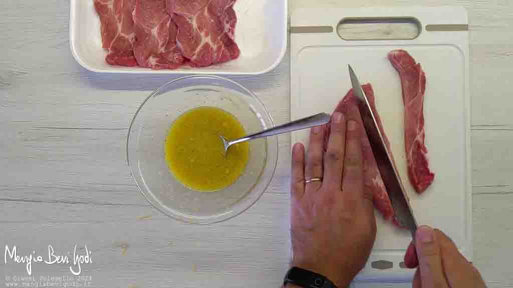tagliare il capocollo