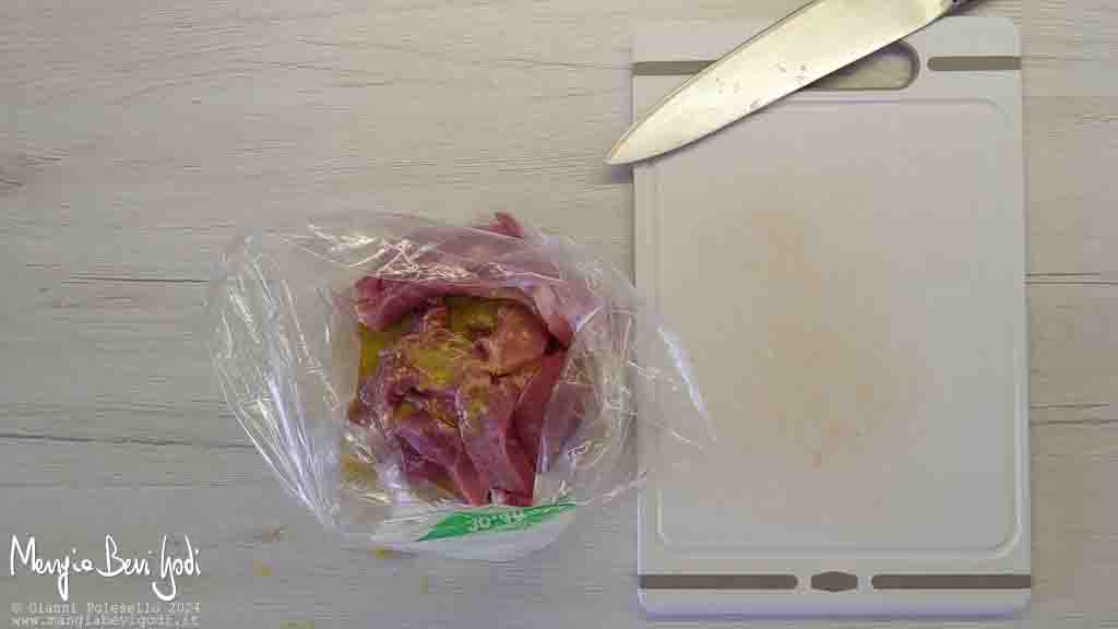 marinare la carne