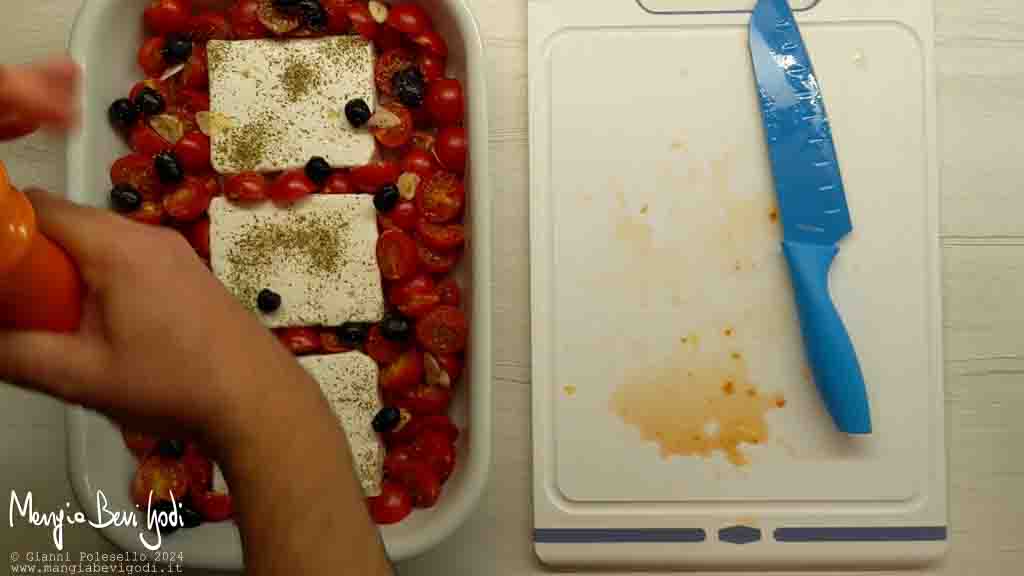 cottura feta al forno