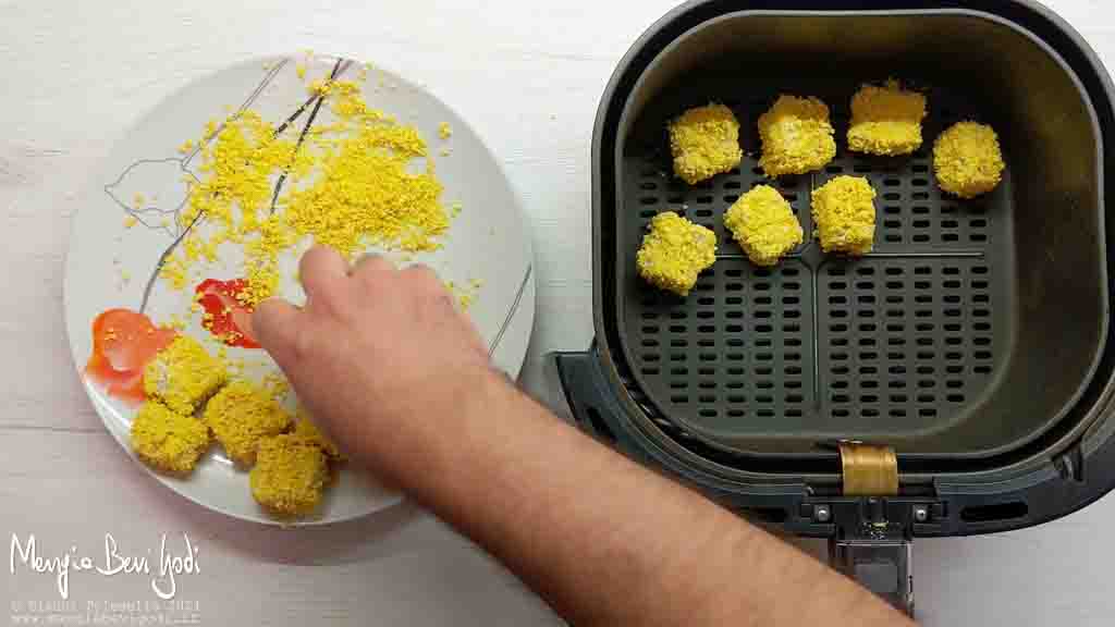 cottura bocconcini di nasello in friggitrice ad aria