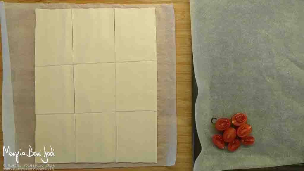 preparazione sfogliatine