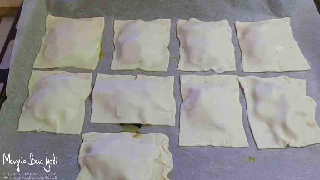 preparazione sfogliatine rovesciate