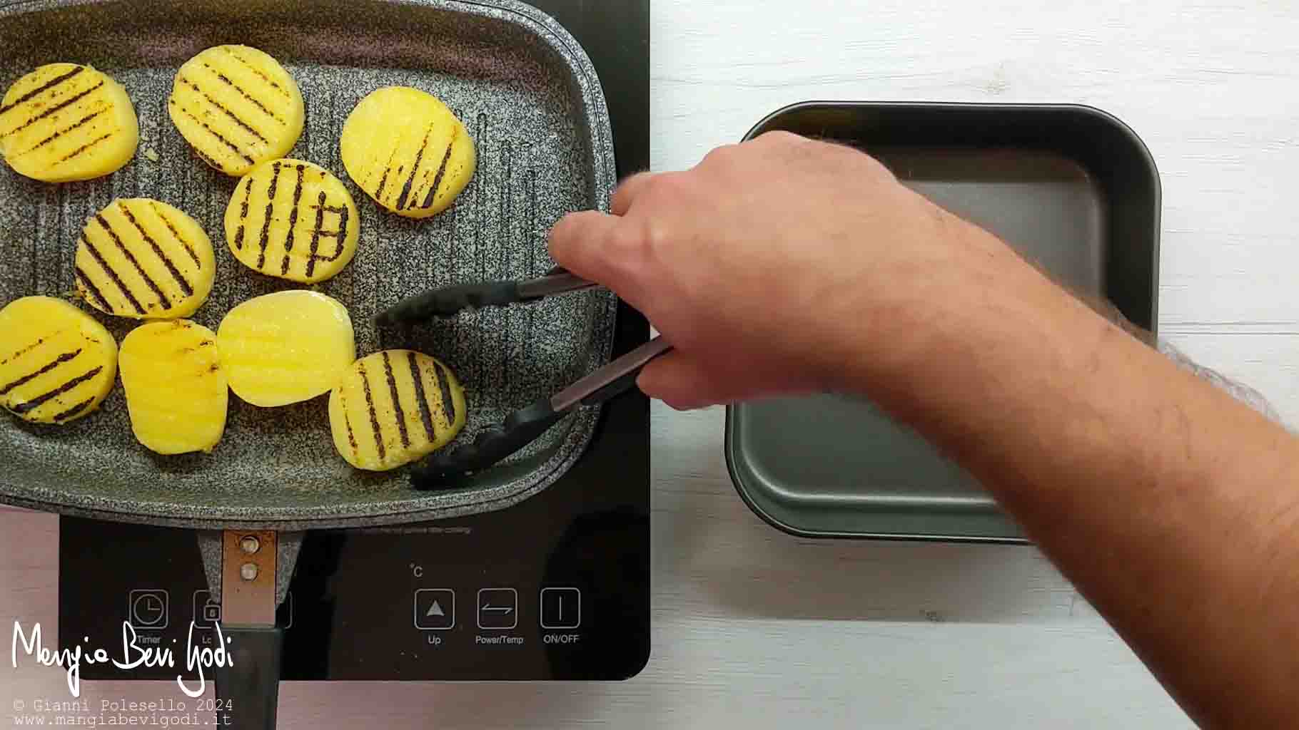 grigliare la polenta