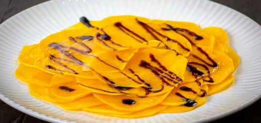 affettato di zucca agrodolce