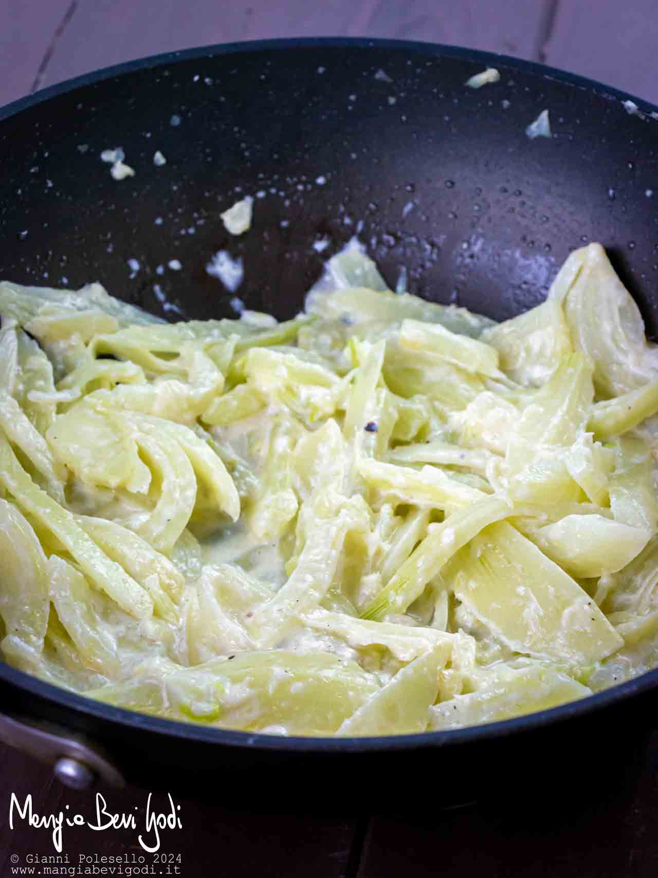 finocchi in padella al parmigiano