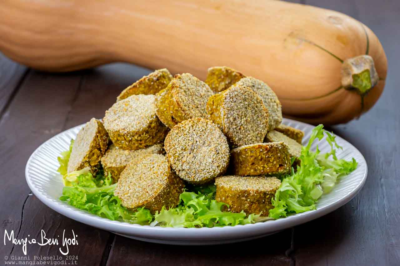 polpette di zucca e lenticchie