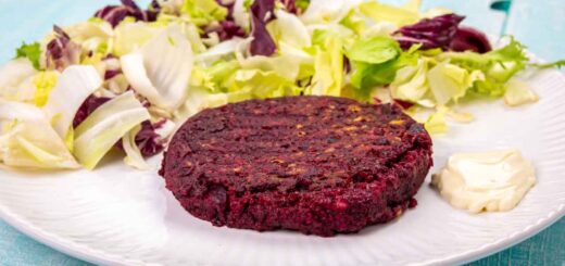 burger di barbabietola