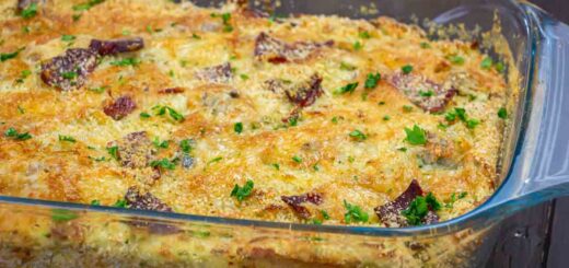sformato di patate con speck e gorgonzola