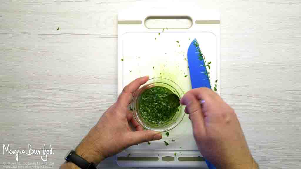 emulsione alla rucola
